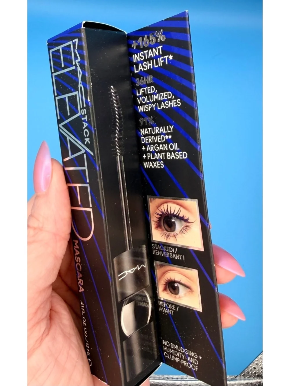 MAC Elevated Stack Denim Stack Mascara 0.41 fl oz / 12 ml